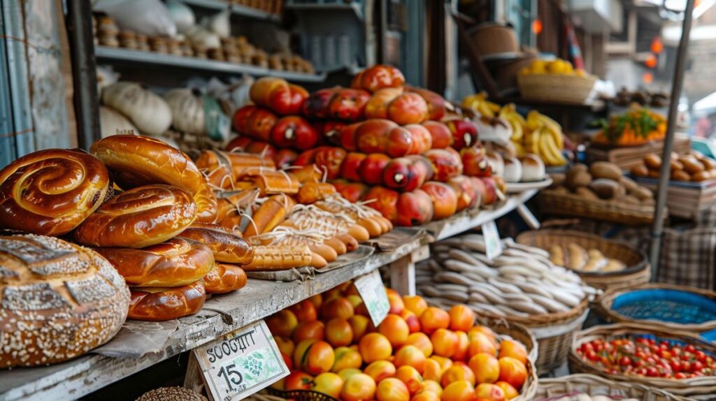 Tiflis yemek fiyatları listesinin bulunduğu restoran menüsü detayı