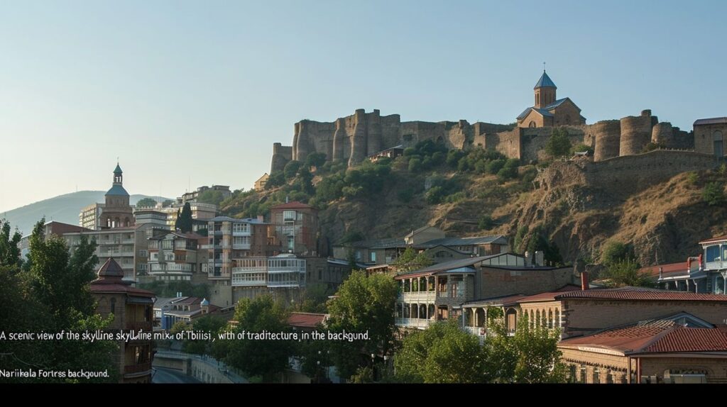 Tiflis mi Batum mu karşılaştırması yapan turistlerin harita üzerindeki rotalarını gösteren fotoğraf